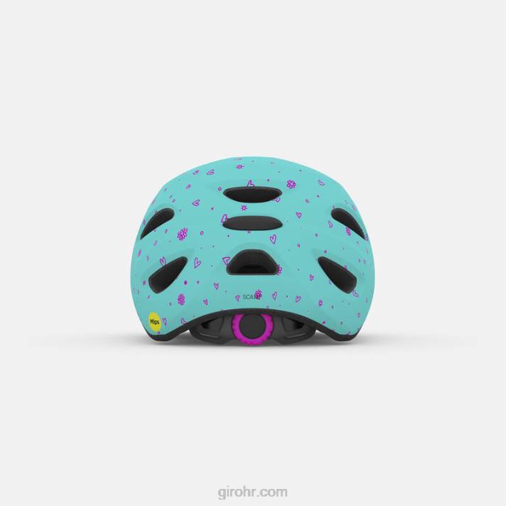 djeca škart mips kaciga mat vrišteće teal 4L2B1499 Giro