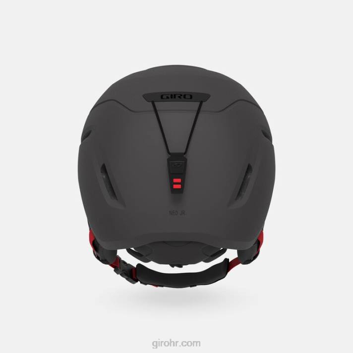 djeca neo ml. kaciga mat grafit/jarko crvena 4L2B1479 Giro