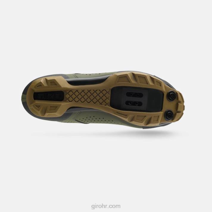muškarci privateer čipkasta cipela maslina/guma 4L2B499 Giro