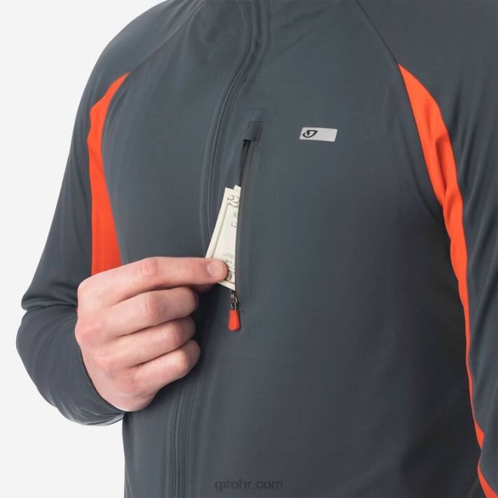 muškarci chrono pro neoshell jakna cinober 4L2B916 Giro