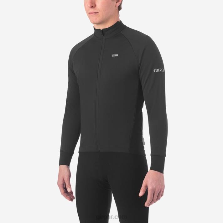 muškarci chrono pro windbloc dres crno 4L2B147 Giro