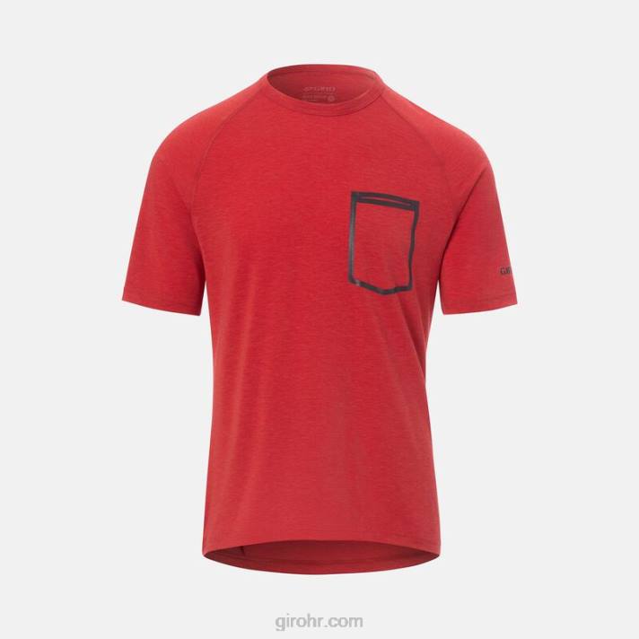 muškarci pothvat dres ginja crvena 4L2B727 Giro