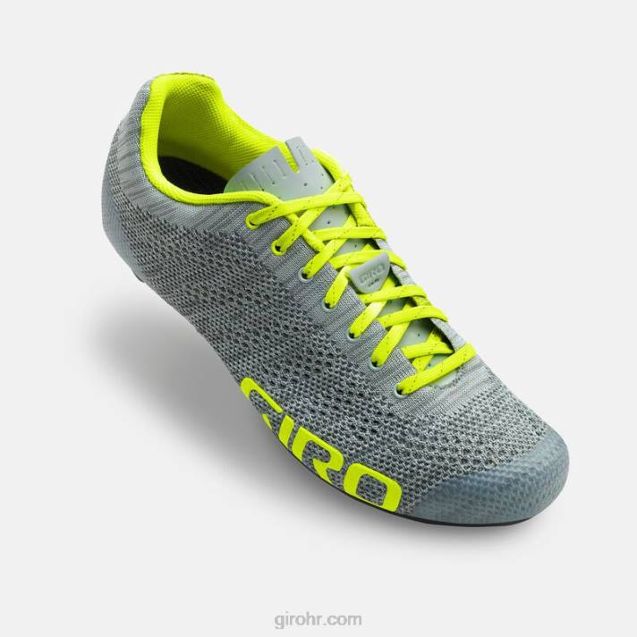 uniseks empire e70 pletena cipela sivi vrijesak / istaknuti žuti 4L2B1068 Giro