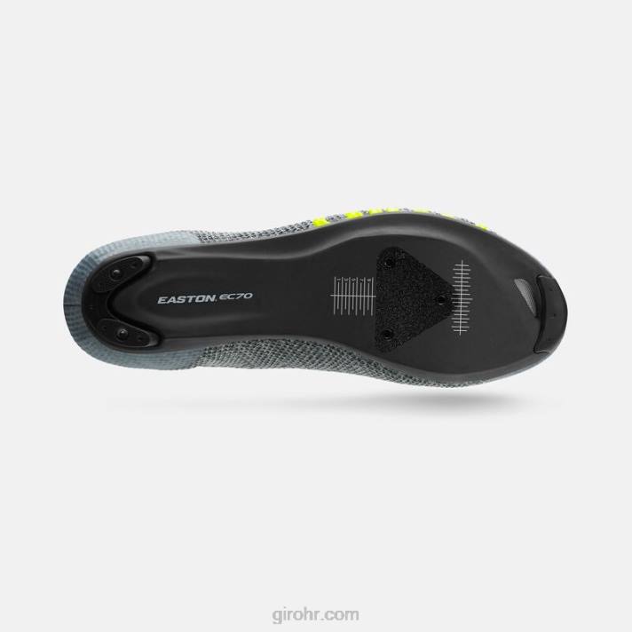 uniseks empire e70 pletena cipela sivi vrijesak / istaknuti žuti 4L2B1068 Giro