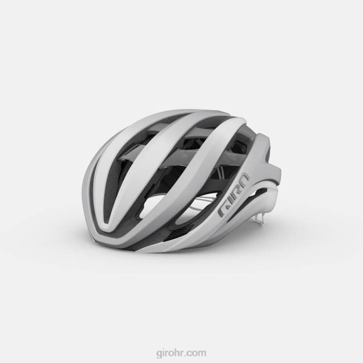 uniseks eter sferična kaciga mat bijela/srebrna 4L2B271 Giro