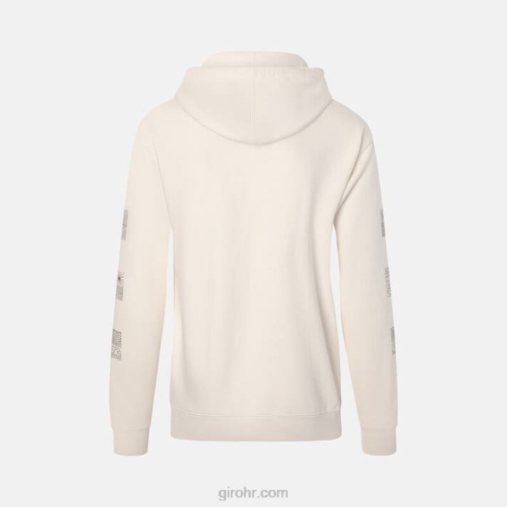 uniseks hoodie s logotipom krema avantura grid 4L2B966 Giro