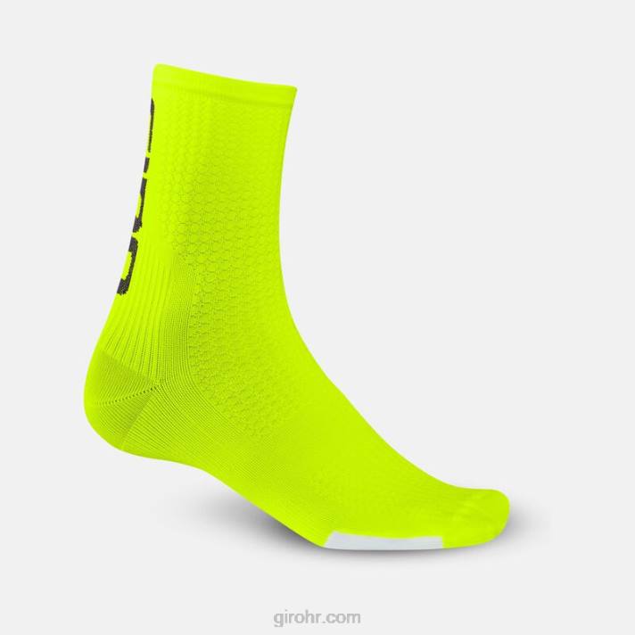 uniseks hrc team sock istaknuti žuto/crno 4L2B819 Giro