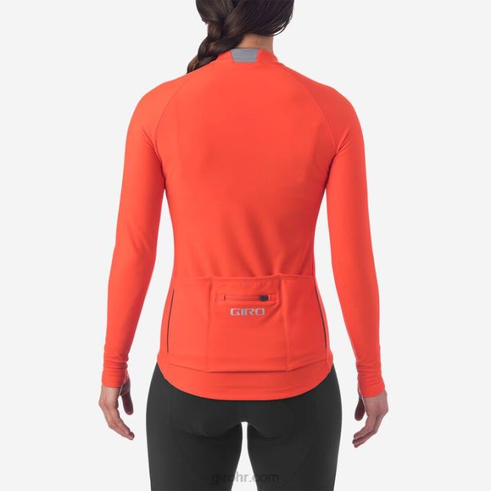 žene chrono termo ls jersey cinober 4L2B1249 Giro