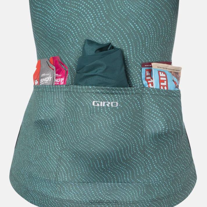 žene krono sport dres sivo zelena pounce 4L2B1236 Giro