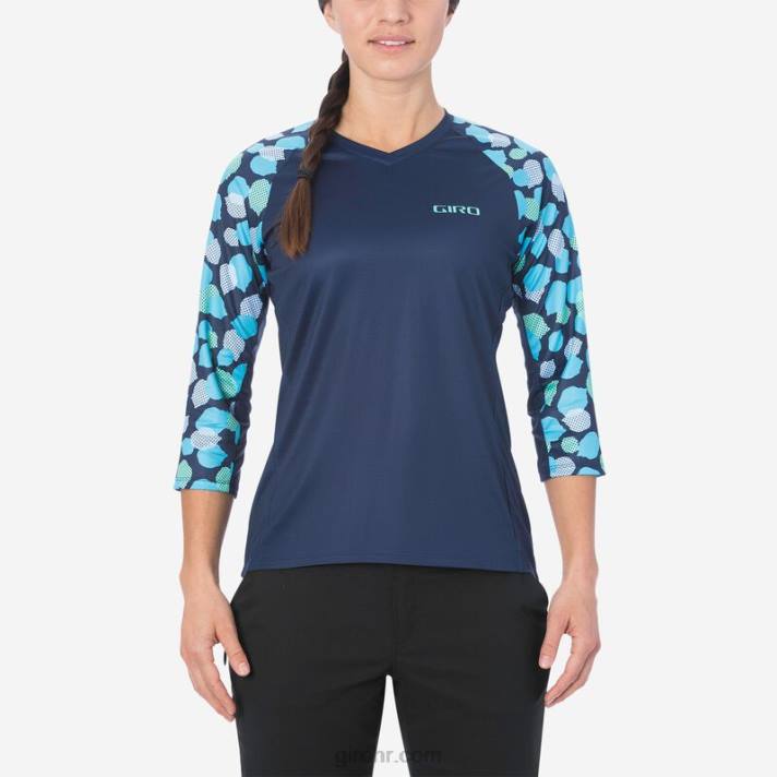 žene roust 3/4 jersey ponoćni cvijet 4L2B1255 Giro