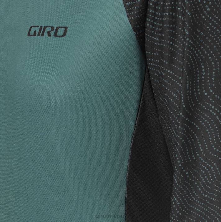 žene roust 3/4 jersey sivo zelena pounce 4L2B1253 Giro