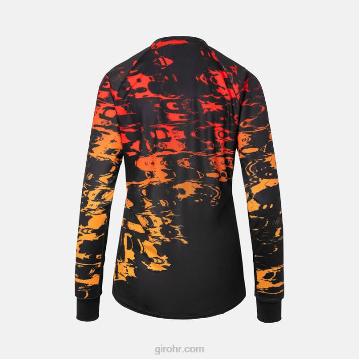 žene roust ls dres crni hiperglitch 4L2B730 Giro